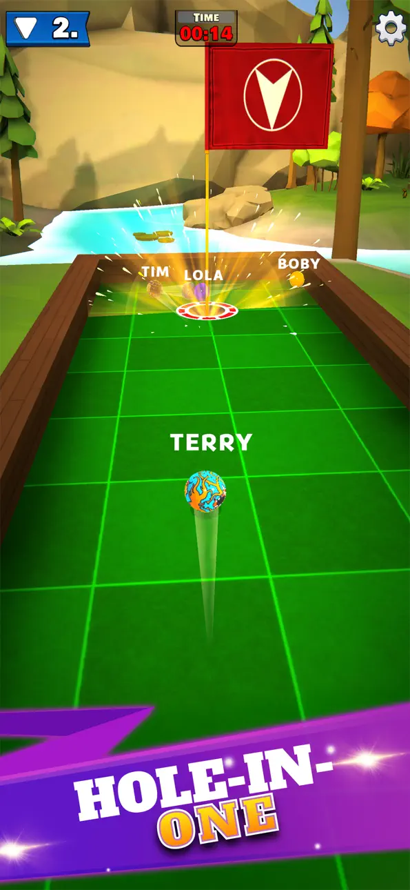 Mini Golf Club PvP Multiplayer Hack screenshot 3 - iOS game interface