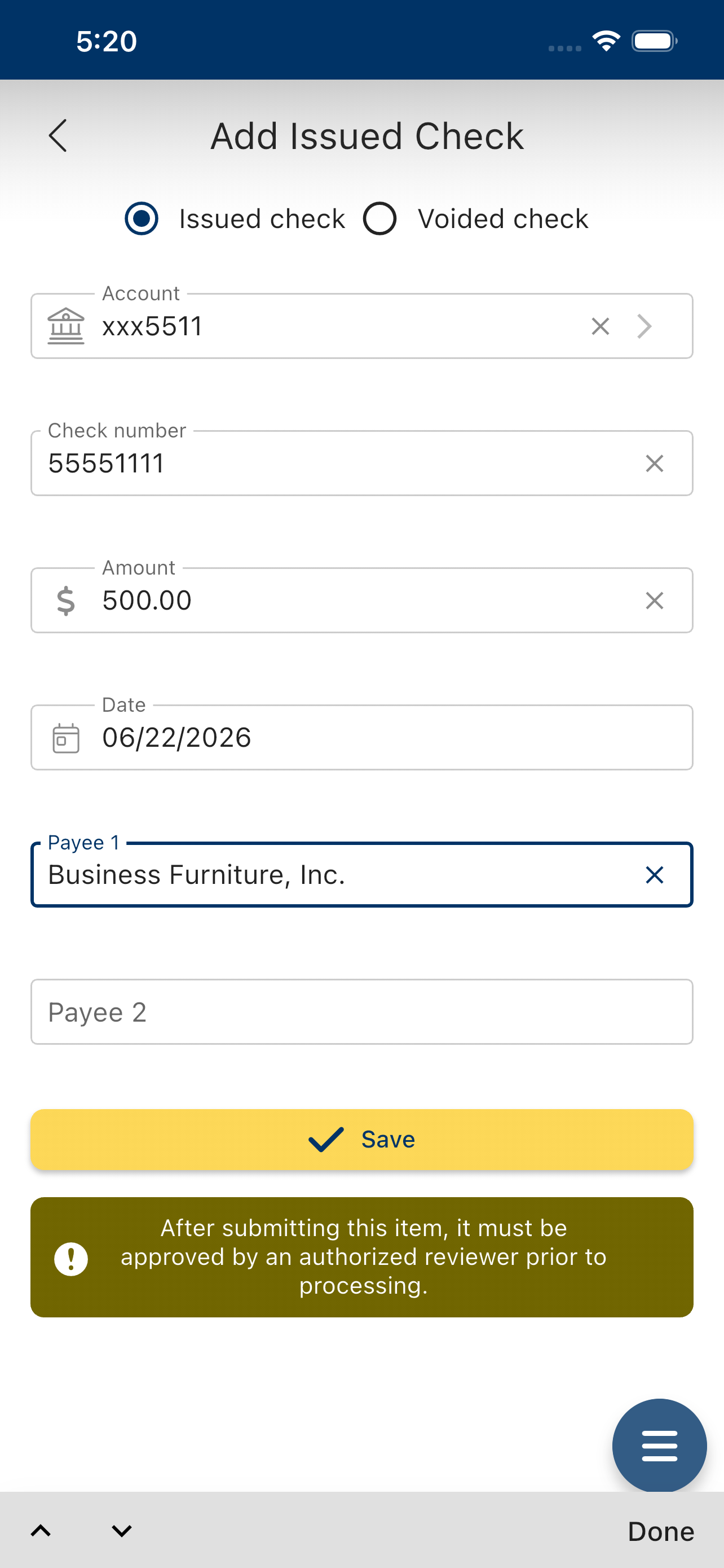 Zions Bank Positive Pay