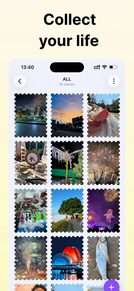 Stampory: Stamp Your Days  邮票相机应用截图