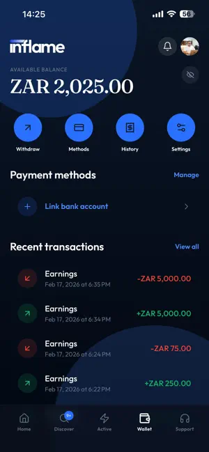 Inflame: Get Paid To Post iPhone screenshot 3