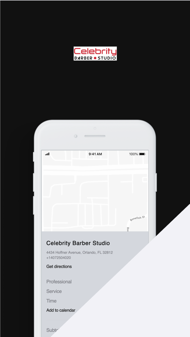 Celebrity Barber Studio iPhone screenshot 1 - Lifestyle app