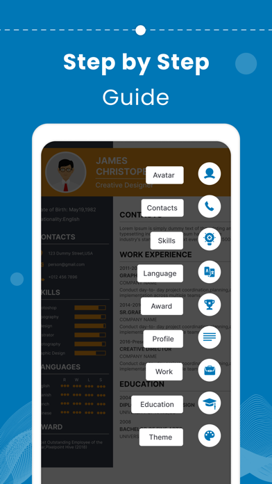 ResumeArt CV Maker Appのおすすめ画像7