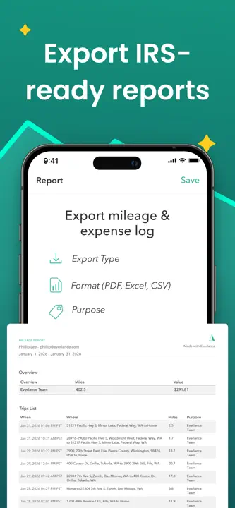 Mileage Tracker by Everlance: Screenshot 8 von 10