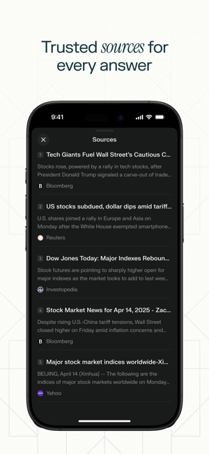 ‎Perplexity - Ask Anything Screenshot