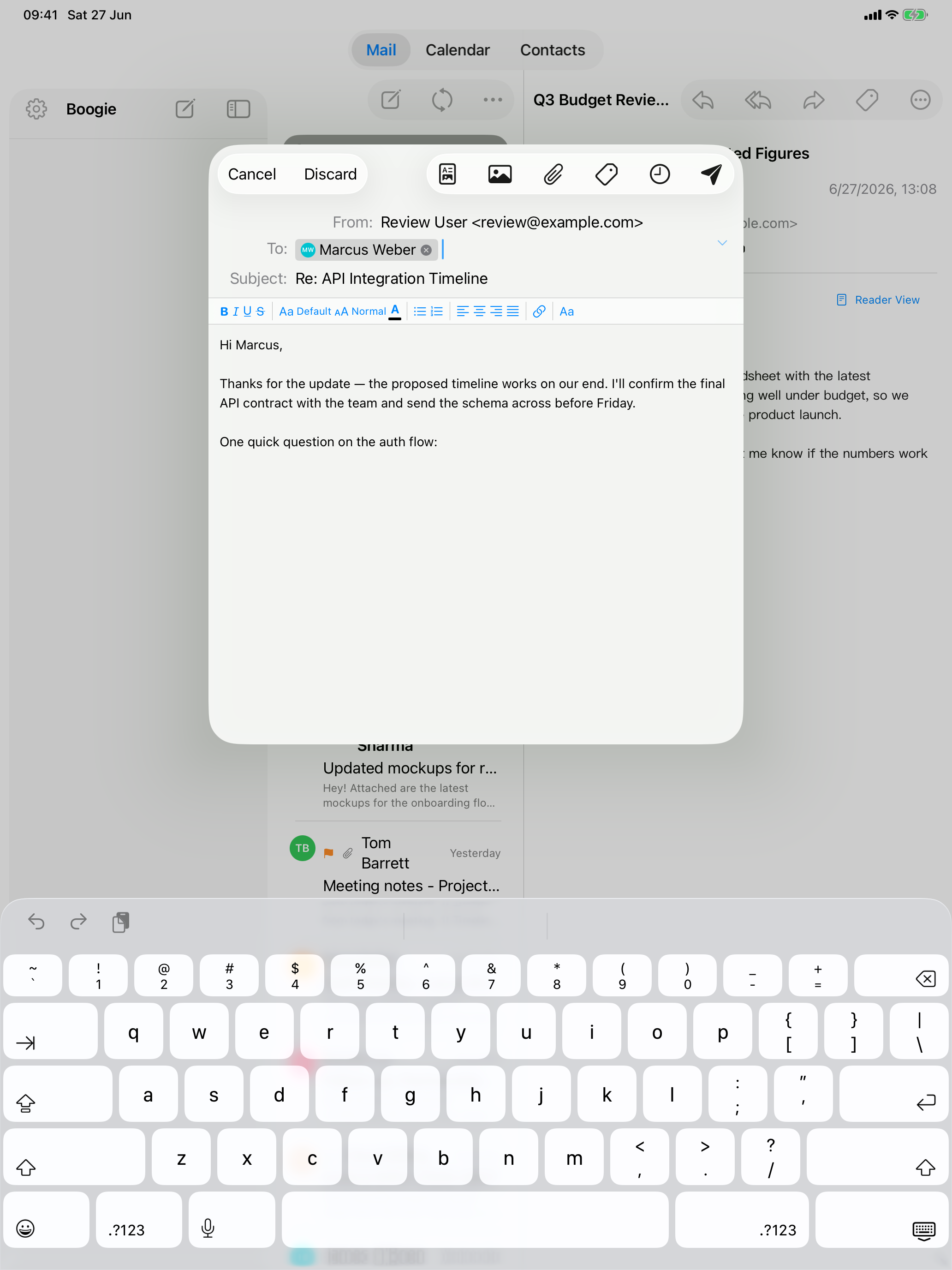 Boogie Mail