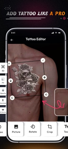 Inkme - Tattoo Design Maker Screenshot 2 of 7