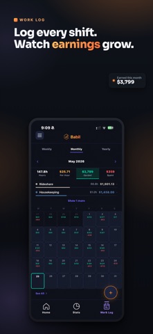 Babil: Money & Work Tracker Screenshot 2 of 8