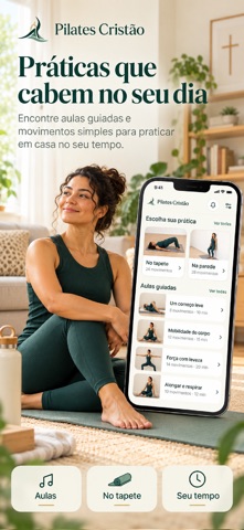 Pilates Cristão: Em Casa screenshot 1