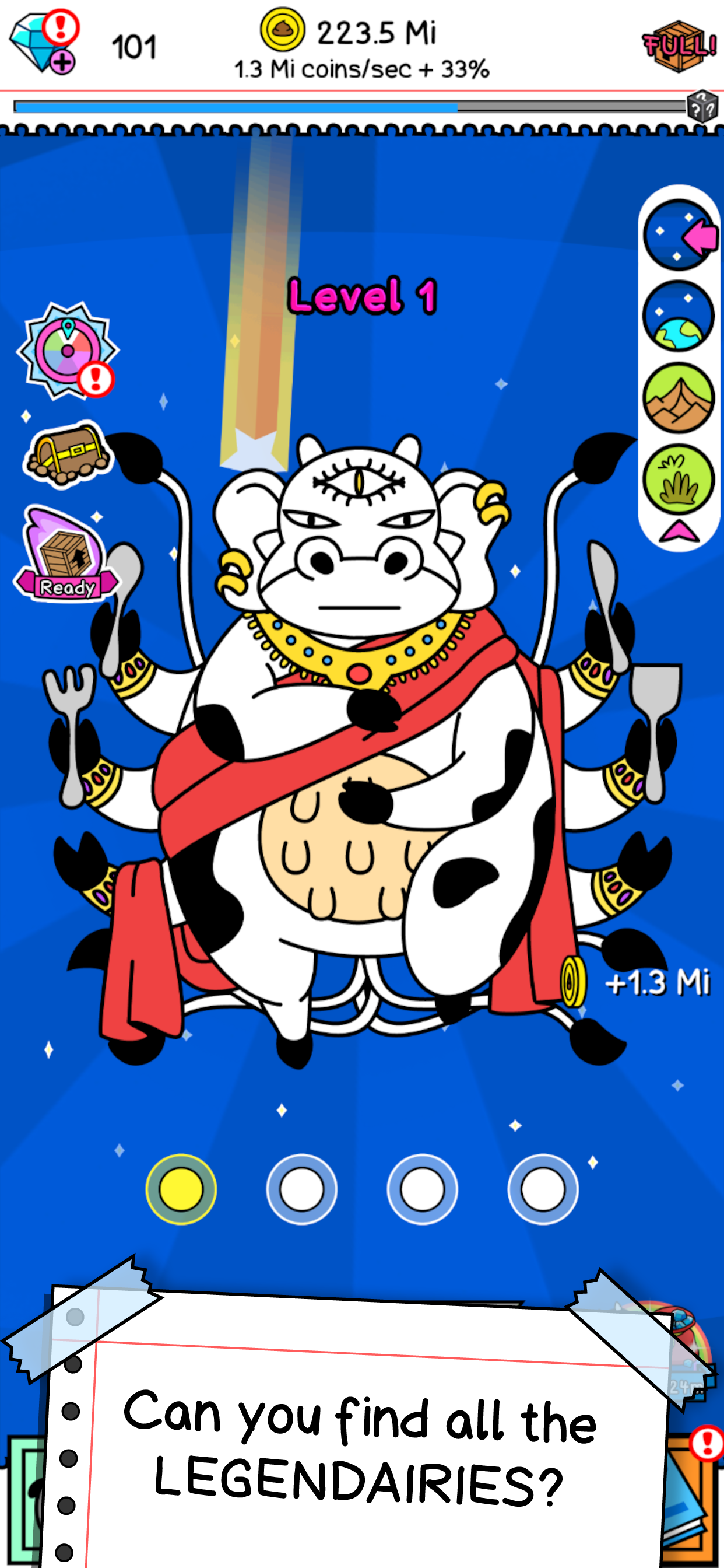 Cow Evolution: Merge Animals