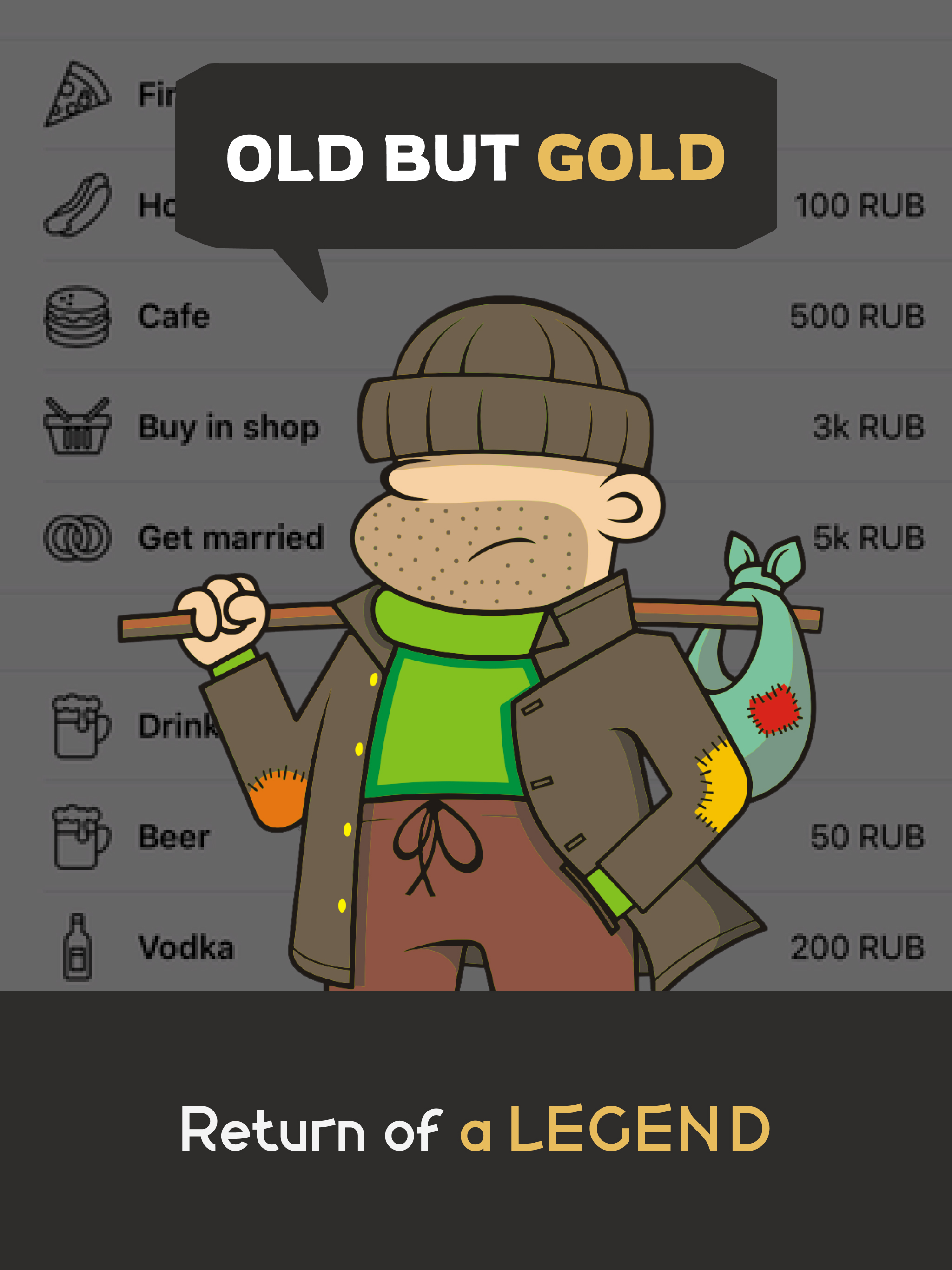 Hobo Life and Story Simulator