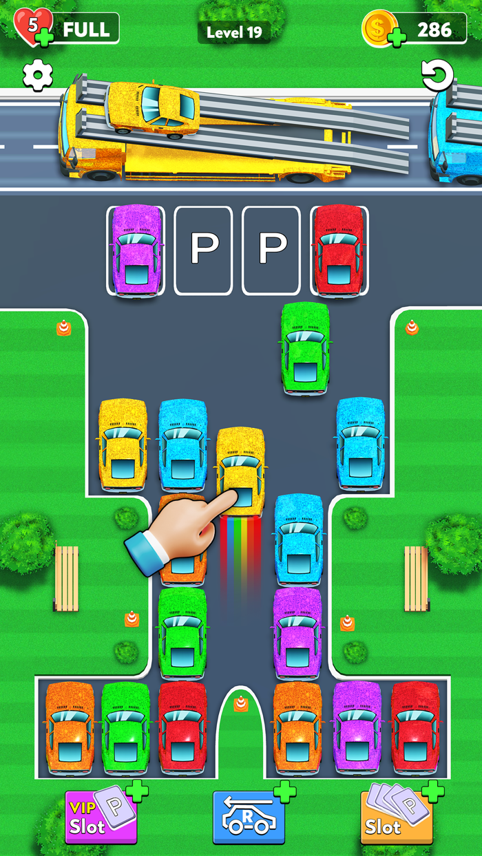 Parking Car Match Them all Jam