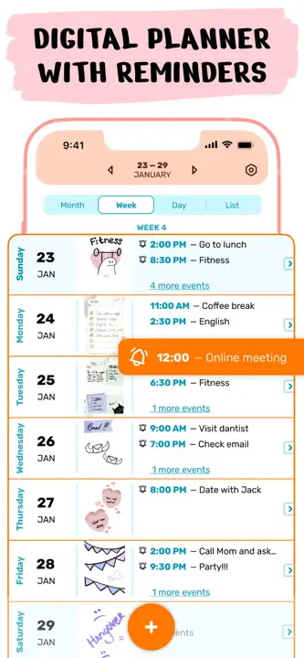 Pencil Calendar : capture d’écran 4 sur 7