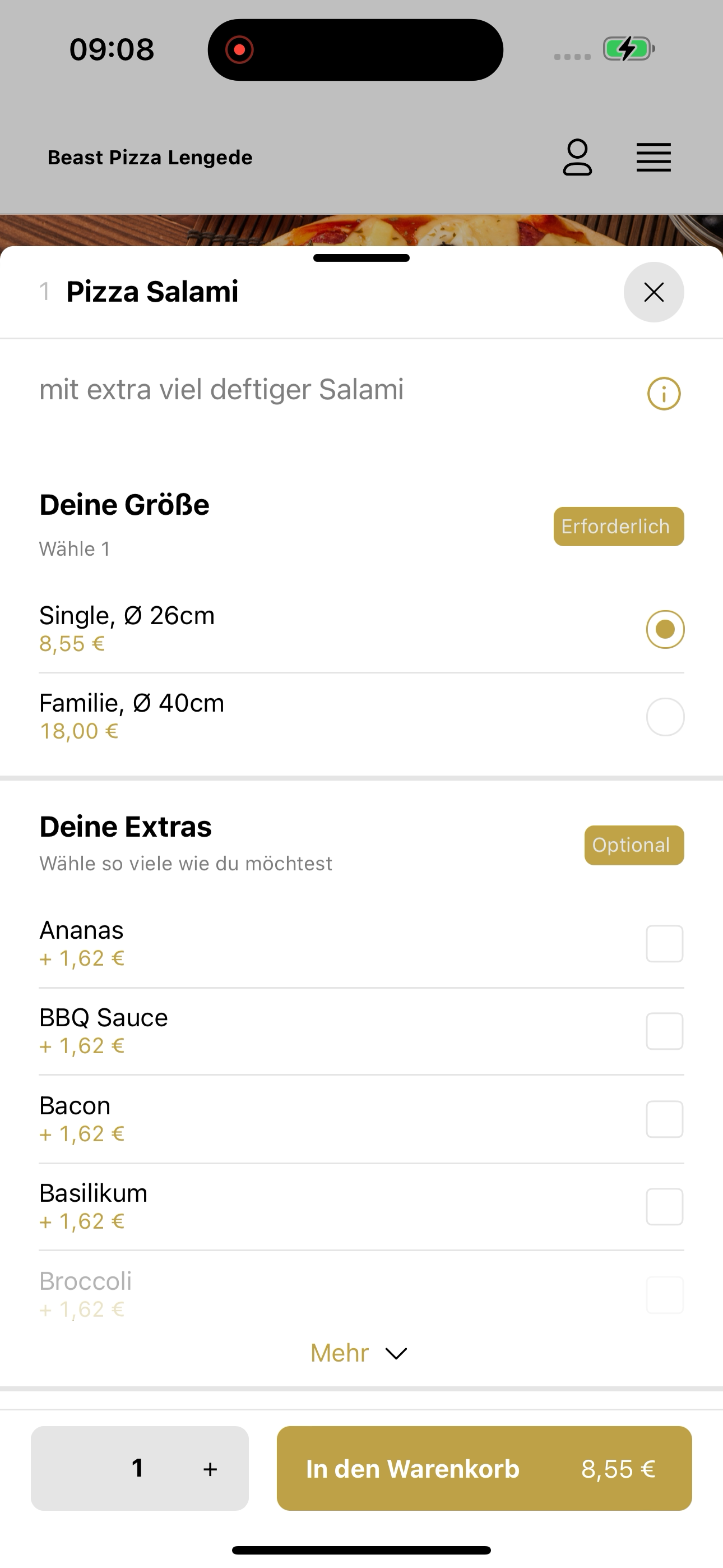 Beast Pizza Lengede