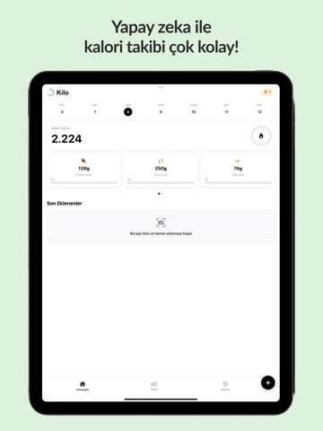 Kilo: AI Calorie Counter iPad screenshot 3