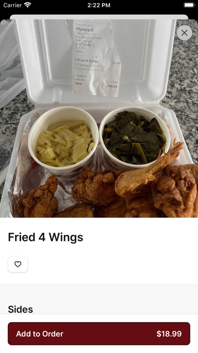 L&G SOUTHERN SOUL FOOD To Go iPhone screenshot 4 - Food & Drink app