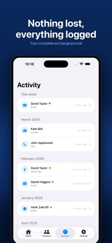 KeepContact - Personal CRM Screenshot 9 of 9