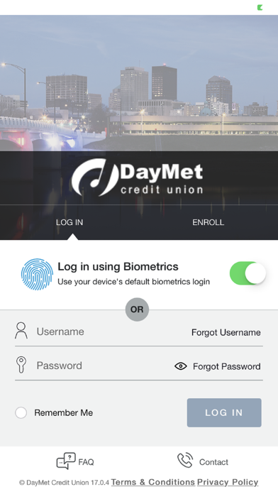 DayMet Cards Screenshot