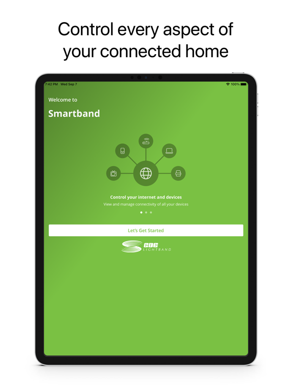 CDE Smartband iPad screenshot 1 - Utilities app