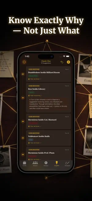 Clue Solver: Detective Notepad screenshot 2