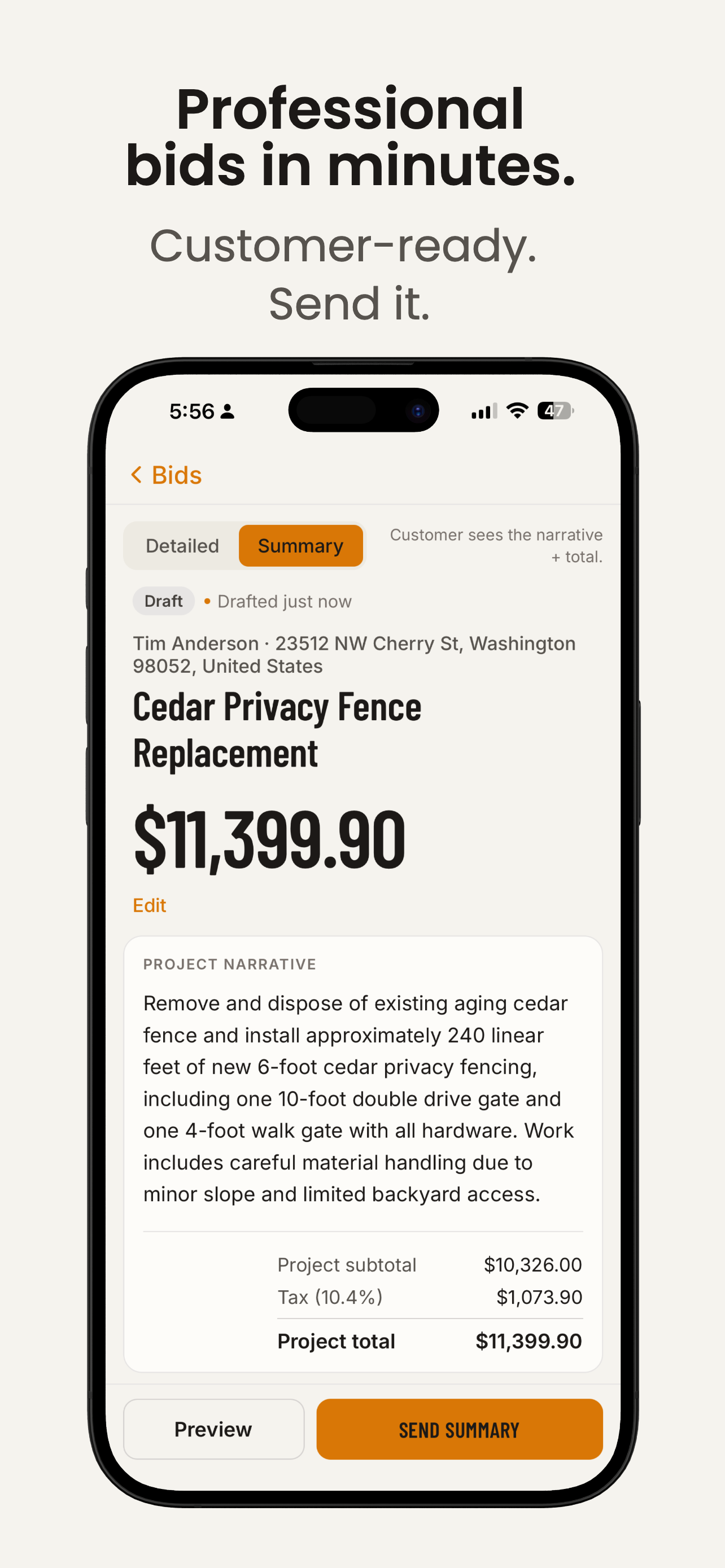 Versyn Bid screenshot 5