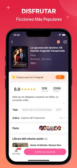 Captura de pantalla de Kifflire– Livres Audio en iPhone 5