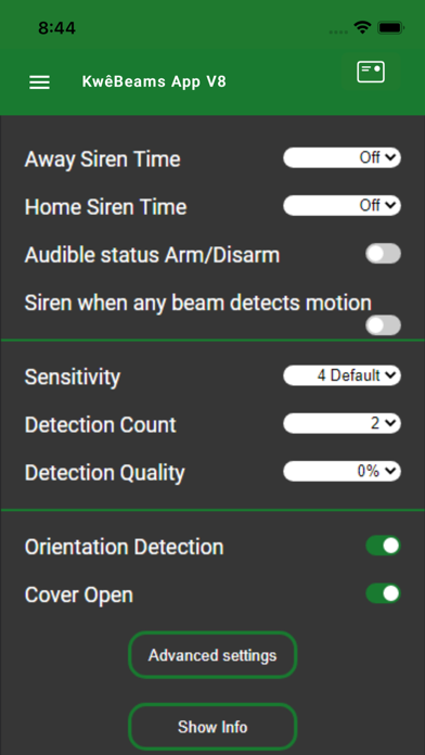 KwêBeams Screenshot