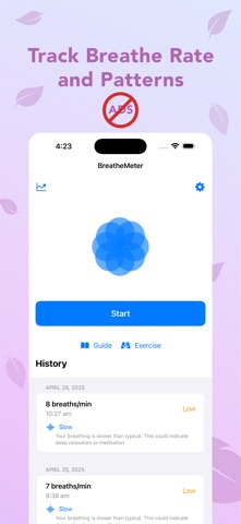 BreatheMeter Screenshot 1 of 8