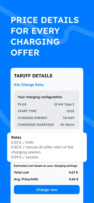 Chargeprice screenshot 4