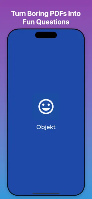 ObjektAI: Read, Study, Grow screenshot 1