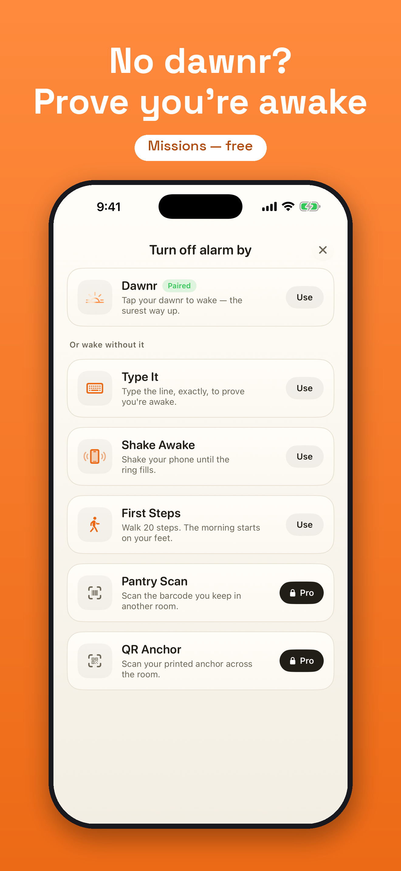 Dawnr: Alarm Clock You Walk To screenshot 4