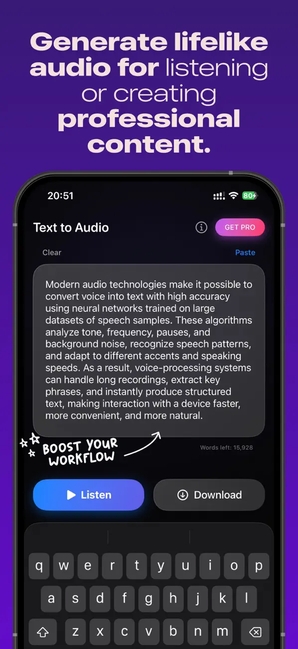 #5. VOTT: Transcribe Voice to Text (iOS) โดย: ARTCOAST LLC