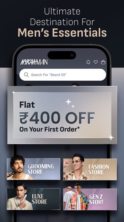 Nykaa Man-Men's Shopping App