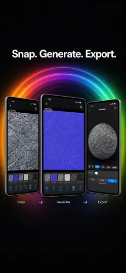 Captura de pantalla de Texture Forager en iPhone 2