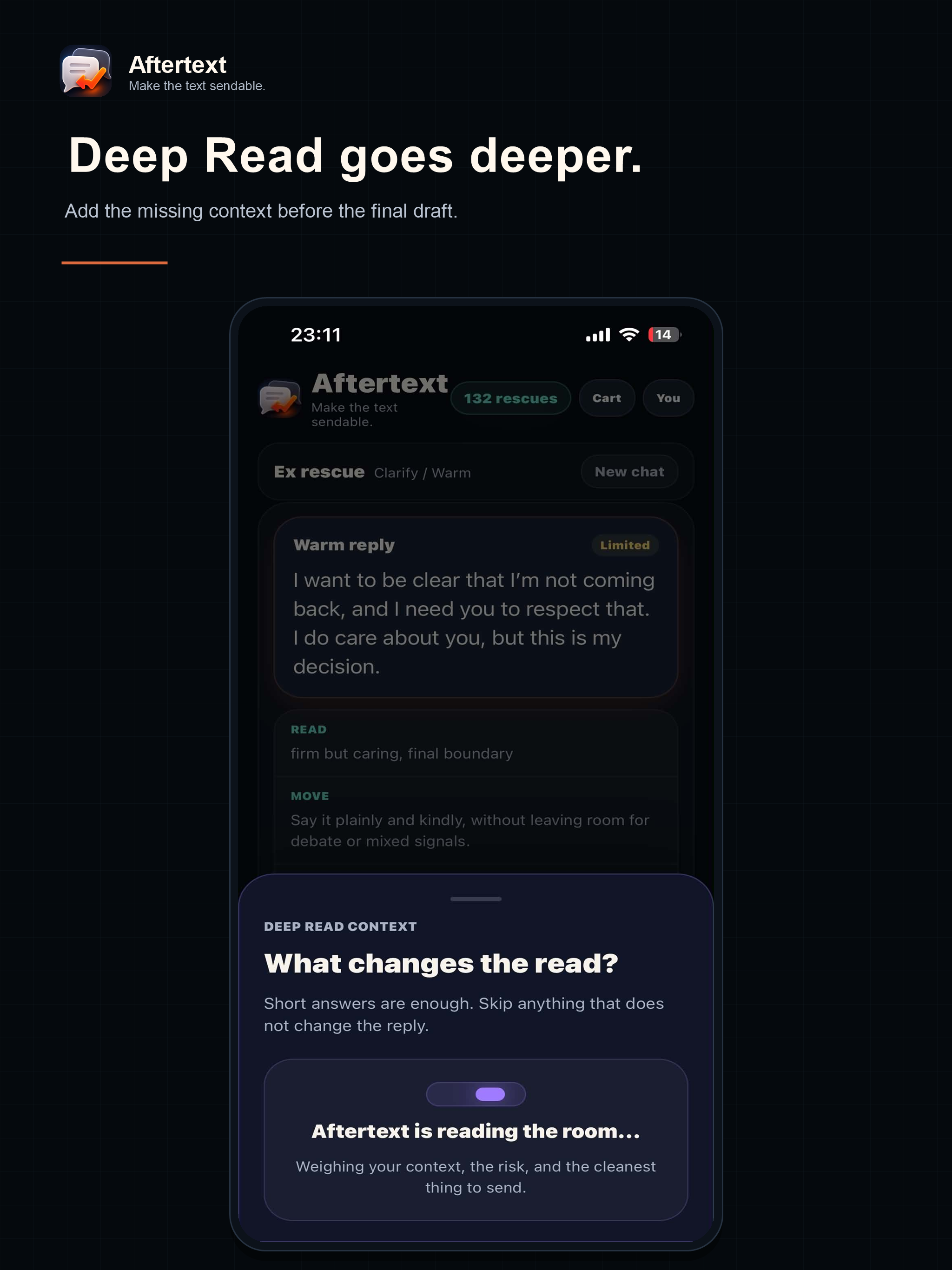 Aftertext: AI Text Replies screenshot 9