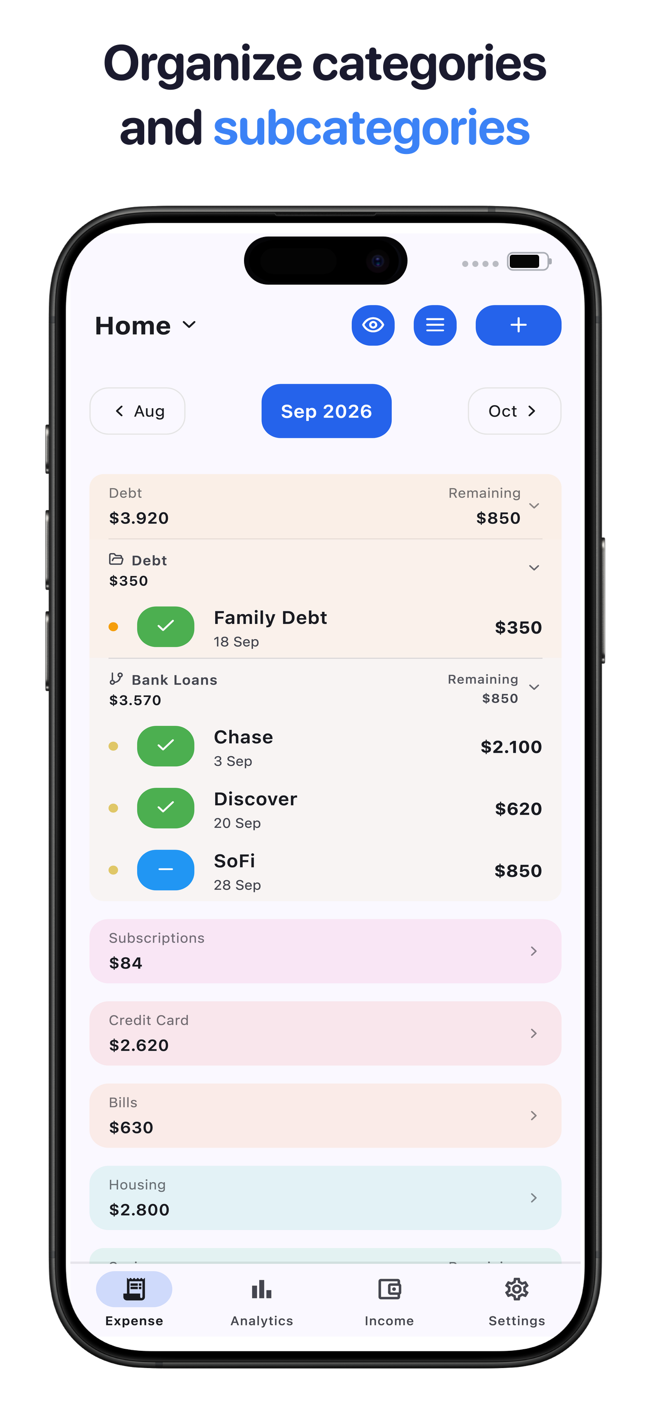 Ödedimmi - Payment Planner screenshot 6