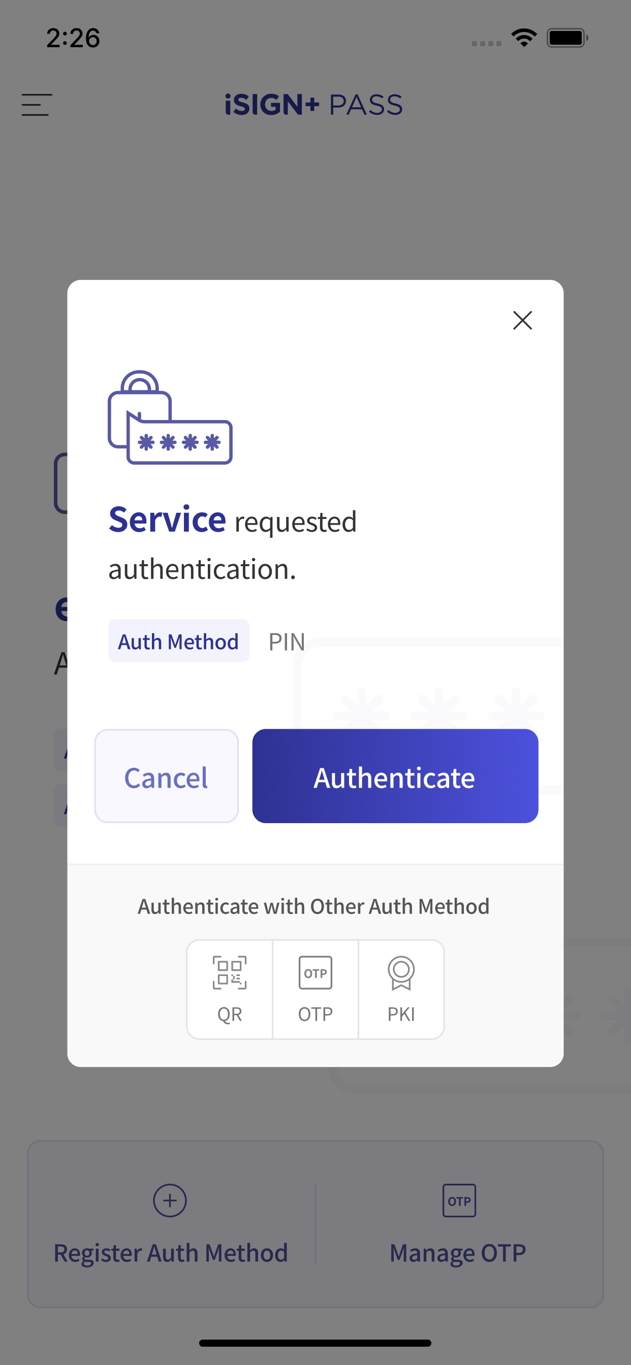 iSIGN+ PASS v2