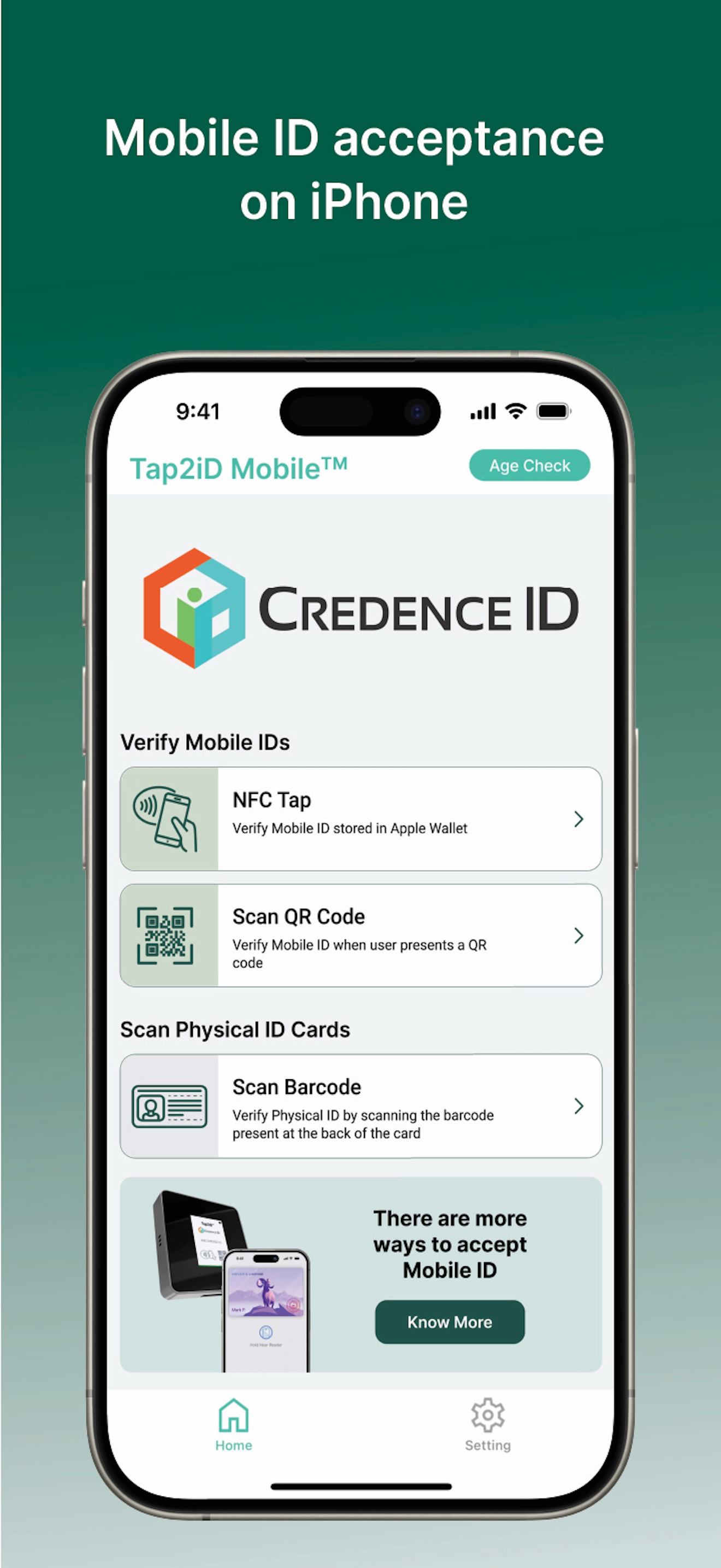 Tap2iD Mobile