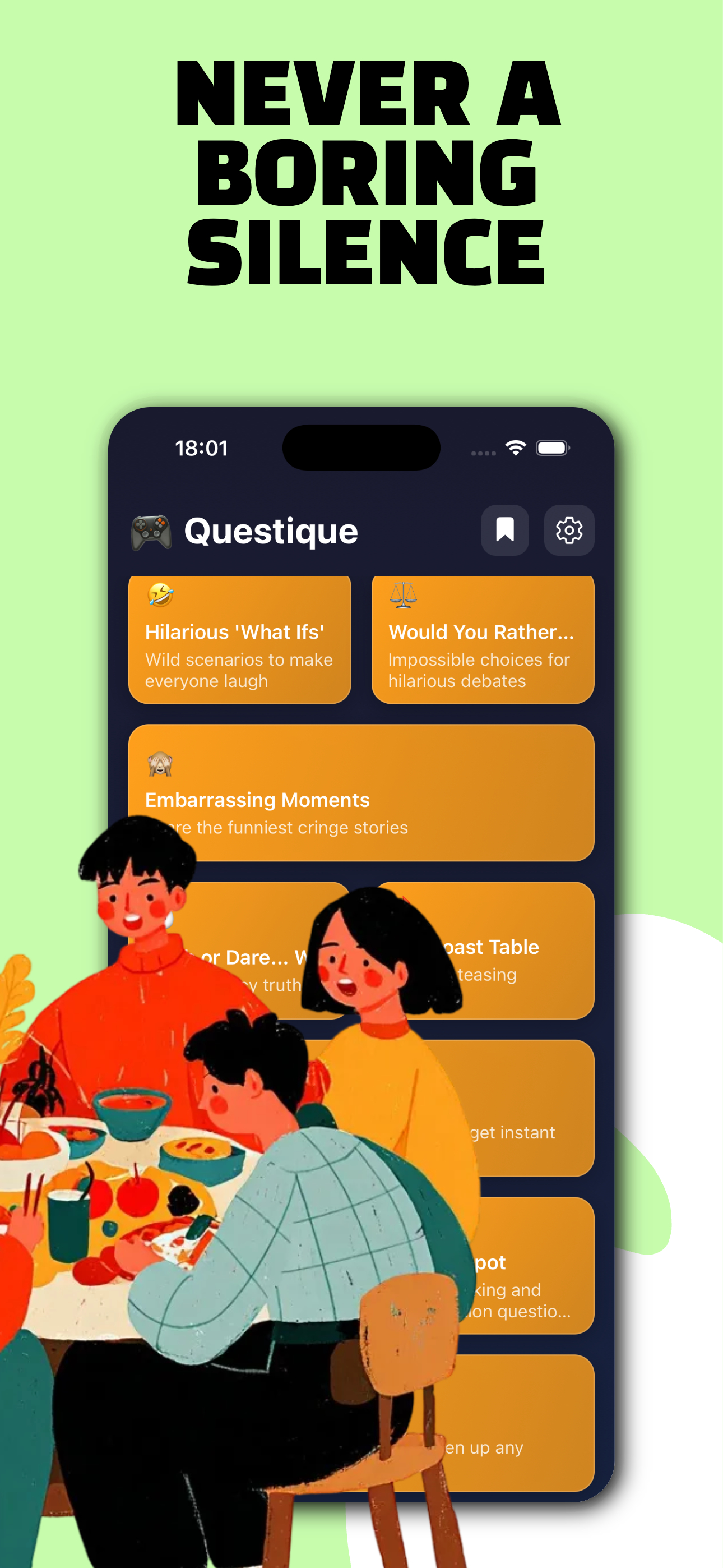 Questique: Friend Questions screenshot 4