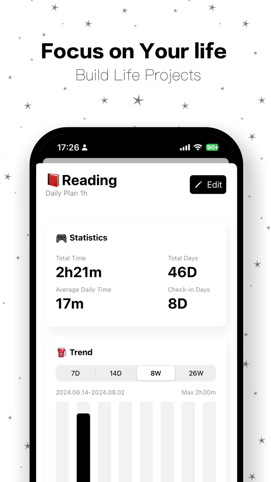 #4. 10000 Hours - Time Tracker (iOS) 由: 鸿宇 彭