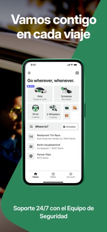 Bolt: Pedí un viaje App Store preview screenshot 3