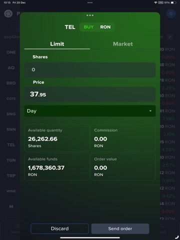Investimental iPad screenshot
