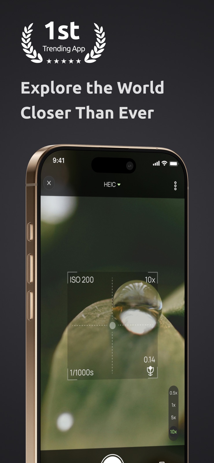 ZoomX : Super Zoom Camera iphone screenshot 1