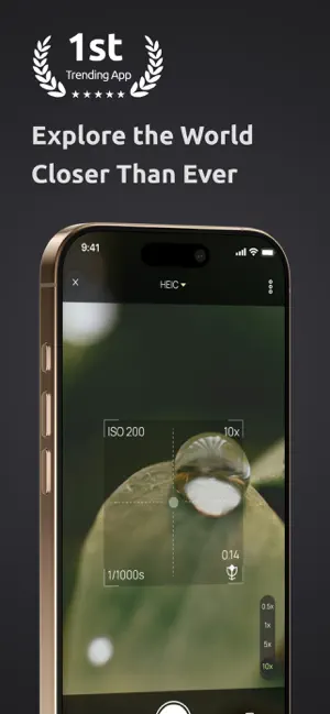 ZoomX : Super Zoom Camera iPhone screenshot 1