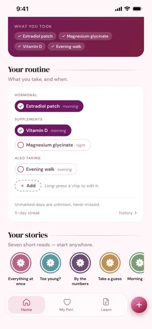 Mella: Perimenopause screenshot 4