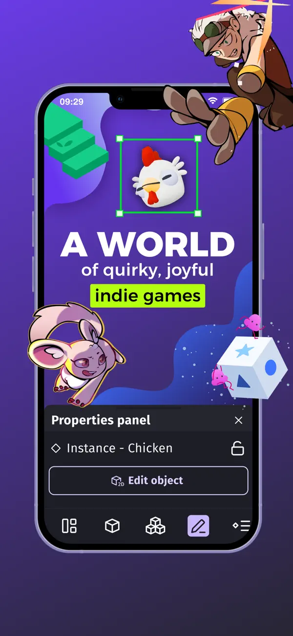 #1. GDevelop - Create & Play Games (iOS) 由: GDEVELOP FRANCE