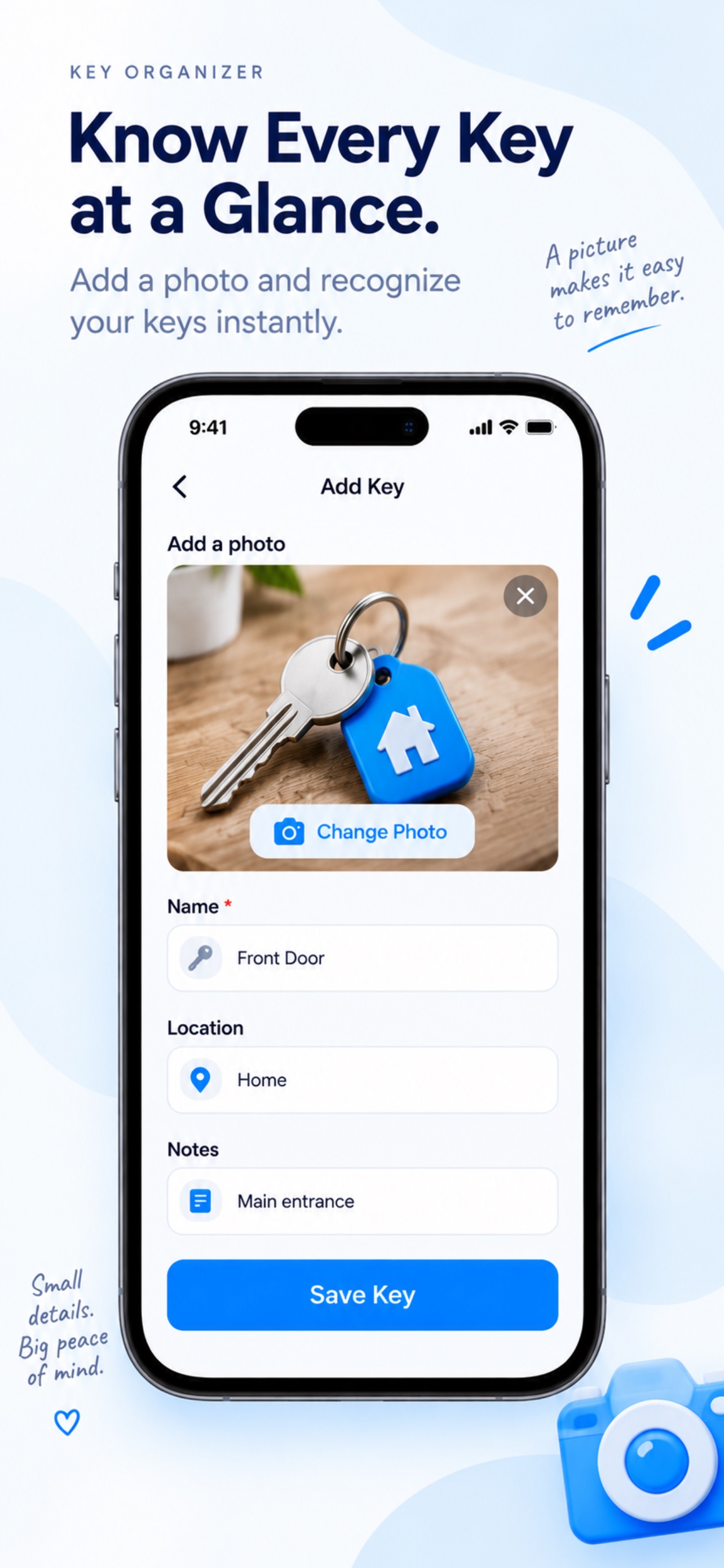 Screenshot 3 of Key Drawer: Key Organizer