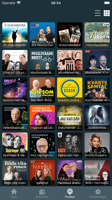Screenshot #1 pour Radio Sverige FM / Webbradio