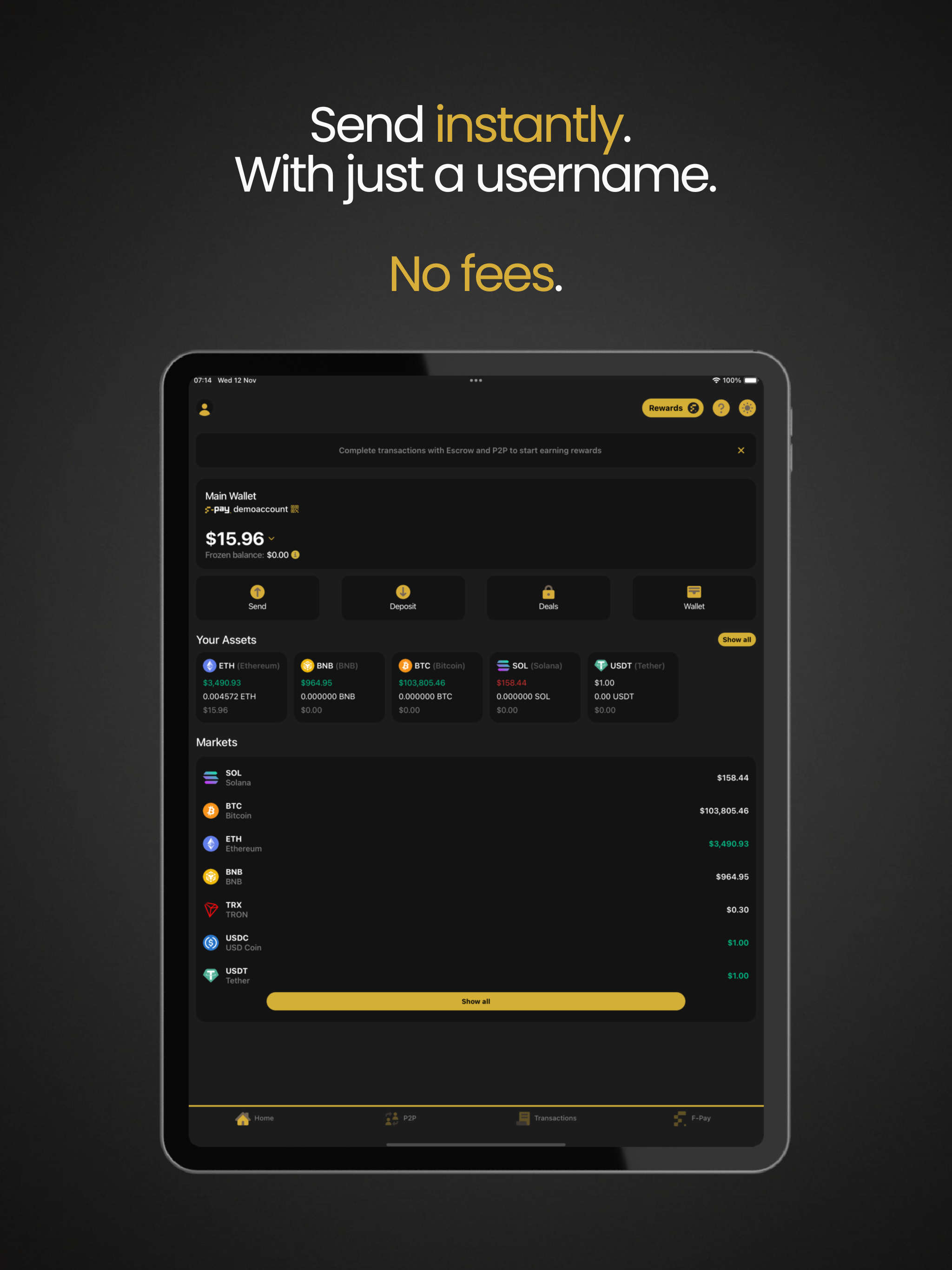 Fiature: Social Money App