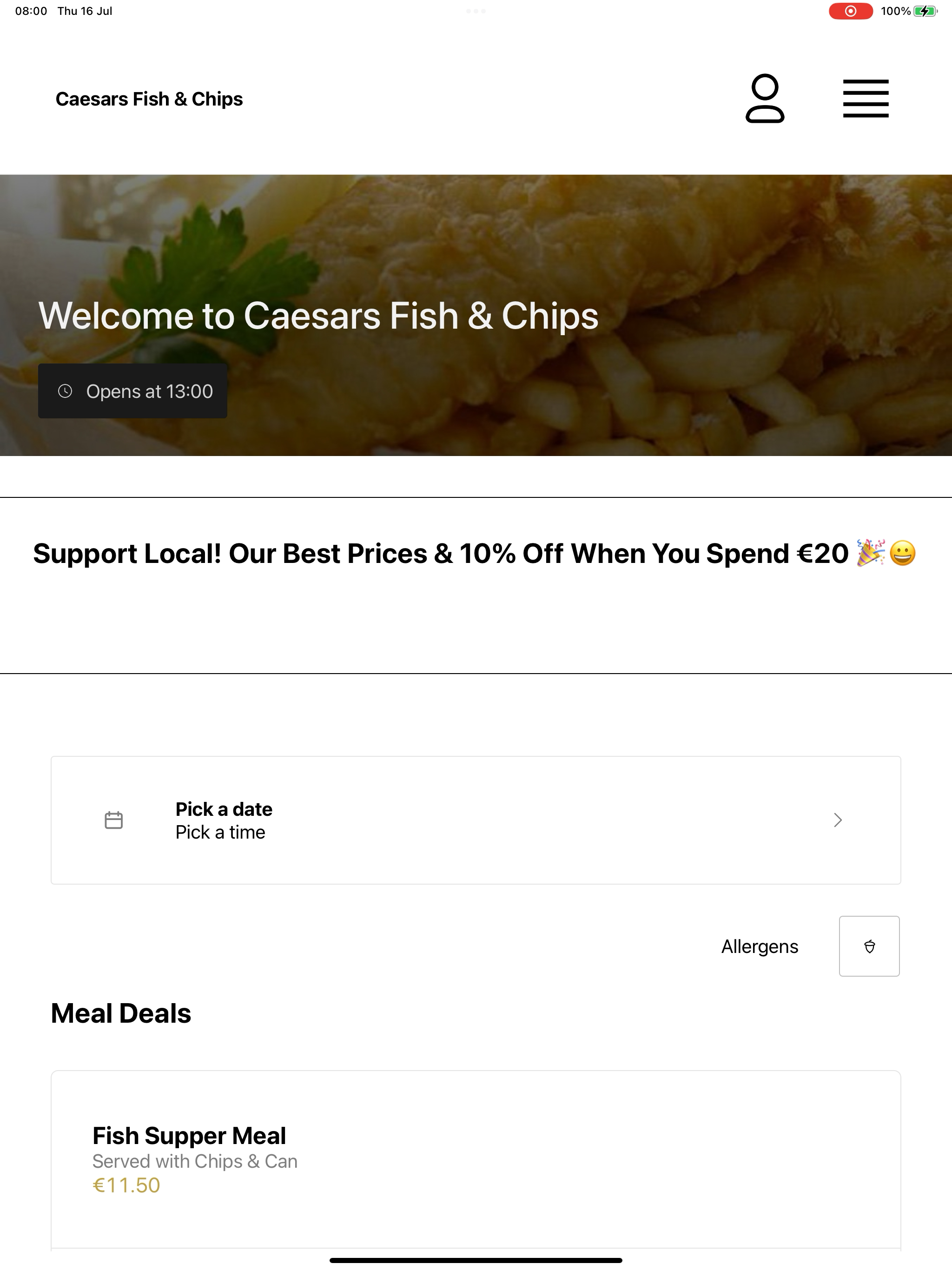 Caesar's Fish & Chips Kilkenny screenshot 5