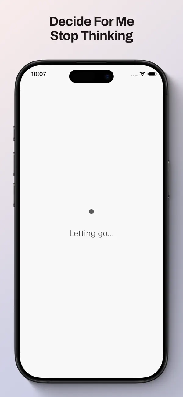 Screenshot #3 pour Decide For Me - Stop Thinking
